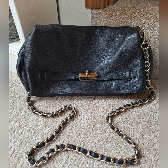 Purificacion Garcia Womens Shoulder/Crossbody Handbag Black - Picture 1 of 11